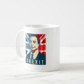 Mug Affiche de Farage Brexit - - (Devant gauche)