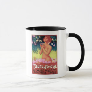 Mug Affiche de Fleurs de Mousse Perfume