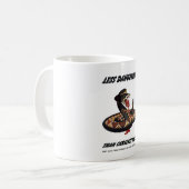 Mug Affiche de guerre de serpent à sonnettes (Devant gauche)