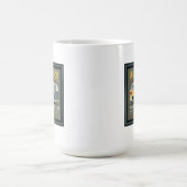 Mug Affiche de Huntington Beach de cavalier de surf (Centre)