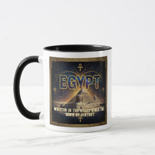 Mug Affiche de la galaxie des sphères célestes d'Égypt
