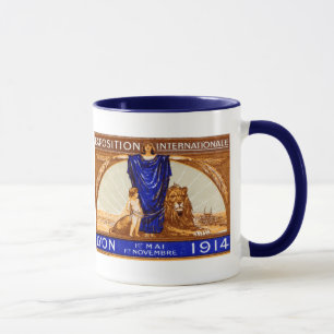 Mug Affiche de l'Exposition Internationale de Lyon 191