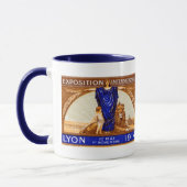 Mug Affiche de l'Exposition Internationale de Lyon 191 (Gauche)