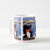 Mug Affiche de Marseille (Devant gauche)
