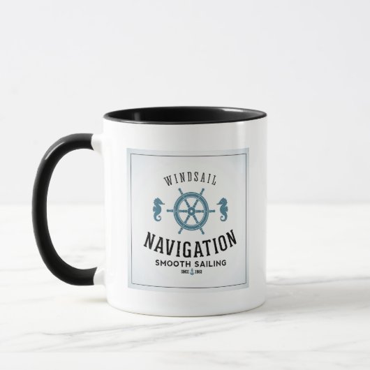 Mug Affiche de navigation de Windsail (Gauche)