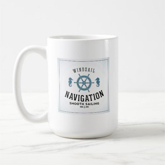 Mug Affiche de navigation de Windsail (Gauche)