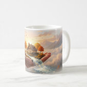 Mug Affiche de paysage fantastique Hope in Hand (Devant droit)