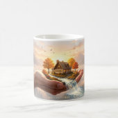 Mug Affiche de paysage fantastique Hope in Hand (Centre)