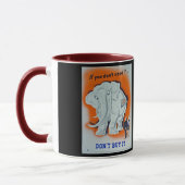 Mug Affiche de propagande "si vous n'avez pas besoin (Gauche)