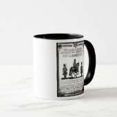Mug Affiche de recrutement pour le cinquième régiment (Devant droit)