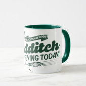 Mug Affiche de recrutement QUIDDITCH™ (Devant droit)