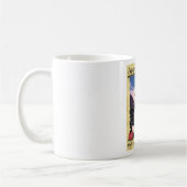 Mug Affiche de ski Explore the Wilderness! (Gauche)