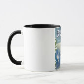 Mug Affiche de ski Sundown Hartford Connecticut (Gauche)