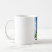 Mug affiche de train Staffordshire Angleterre (Gauche)