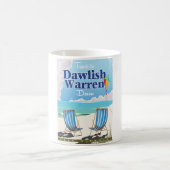 Mug Affiche de train vintage Dawlish Warren Devon (Centre)