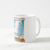 Mug Affiche de vacances à Mablethorpe (Devant droit)