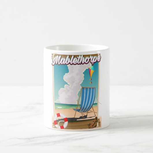 Mug Affiche de vacances à Mablethorpe (Centre)