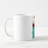 Mug Affiche de voyage à Paris (Gauche)