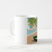 Mug Affiche de voyage à Tulum, Mexique (Devant gauche)