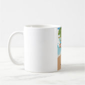Mug Affiche de voyage à Tulum, Mexique (Gauche)