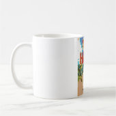 Mug Affiche de voyage Aloha Hawaii (Gauche)