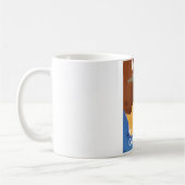 Mug Affiche de voyage au Cap Afrique du Sud (Gauche)