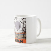 Mug Affiche de voyage au Japon (Devant droit)