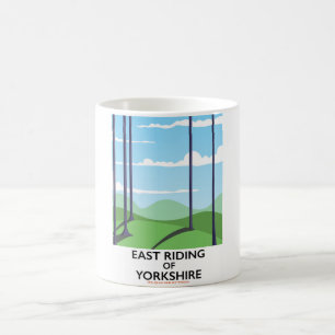 Mug Affiche de voyage dans l'East Riding of Yorkshire