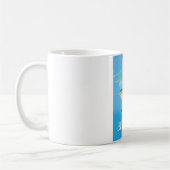 Mug Affiche de voyage de Belle Île, France. (Gauche)