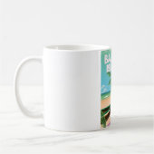 Mug affiche de voyage de la plage des îles Baléares (Gauche)