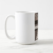 Mug Affiche de voyage de la ville de Chicago (Gauche)