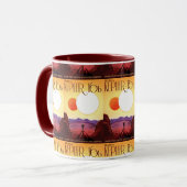Mug Affiche de voyage future de la NASA - Se détendre (Devant gauche)