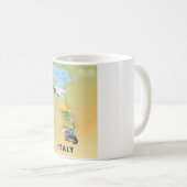 Mug Affiche de voyage Italie (Devant droit)