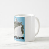 Mug Affiche de voyage Matterhorn Suisse (Devant droit)