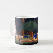 Mug Affiche de voyage - Père Noël Catalina Island, Cal (Devant gauche)