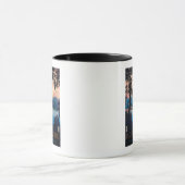 Mug Affiche de voyage Riviera italienne (Centre)