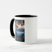 Mug Affiche de voyage Riviera italienne (Devant gauche)