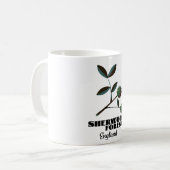 Mug Affiche de voyage Sherwood Forest Angleterre Class (Devant gauche)