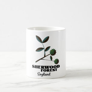 Mug Affiche de voyage Sherwood Forest Angleterre Class