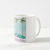 Mug Affiche de voyage Tallahassee Floride (Devant droit)