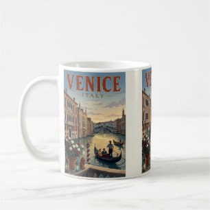 Mug Affiche de voyage Venise Italie