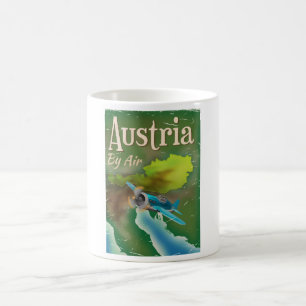 Mug Affiche de voyage vintage Autriche