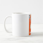 Mug Affiche de voyage vintage Birmingham (Gauche)