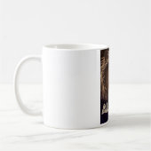 Mug Affiche de voyage vintage d'Alaska (Gauche)