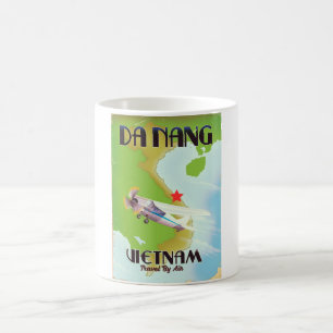 Mug Affiche de voyage vintage de Da Nang Vietnam