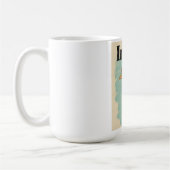 Mug Affiche de voyage vintage Inde (Gauche)