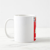 Mug Affiche de voyage vintage Manchester (Gauche)