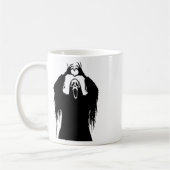 Mug Affiche d'horreur de visage d'Halloween (Gauche)