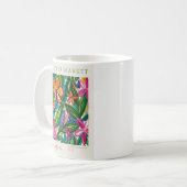 Mug Affiche du marché aux fleurs de Londres (Devant gauche)