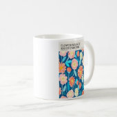 Mug Affiche du marché aux fleurs de Rio de Janeiro (Devant droit)